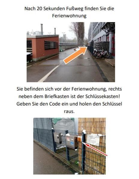 Luxurioese Wohnung Mit Eigenem Garten アウグスブルク エクステリア 写真